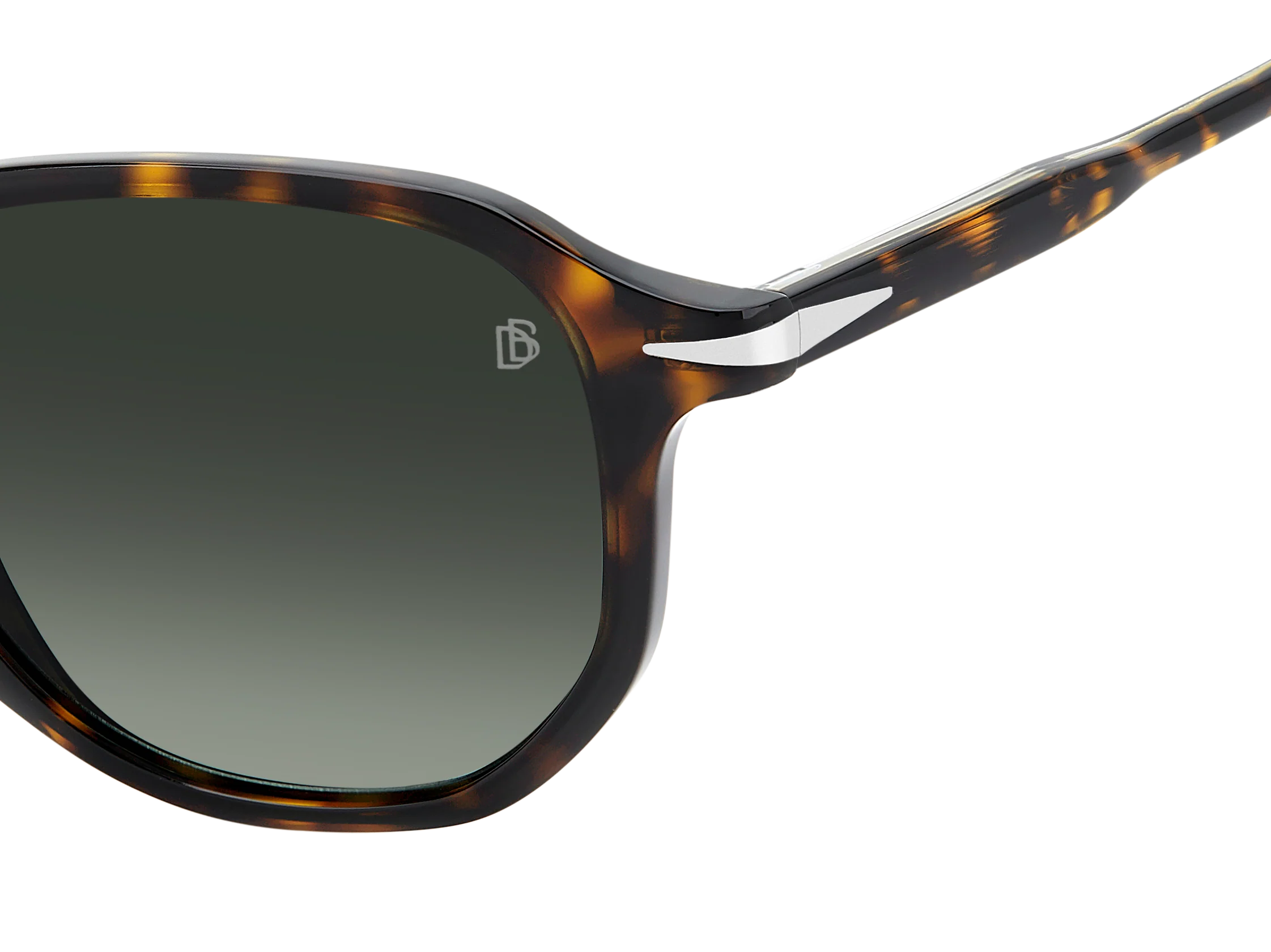 DB 1140/S - Havana - Green Shaded Polarized - Image 3