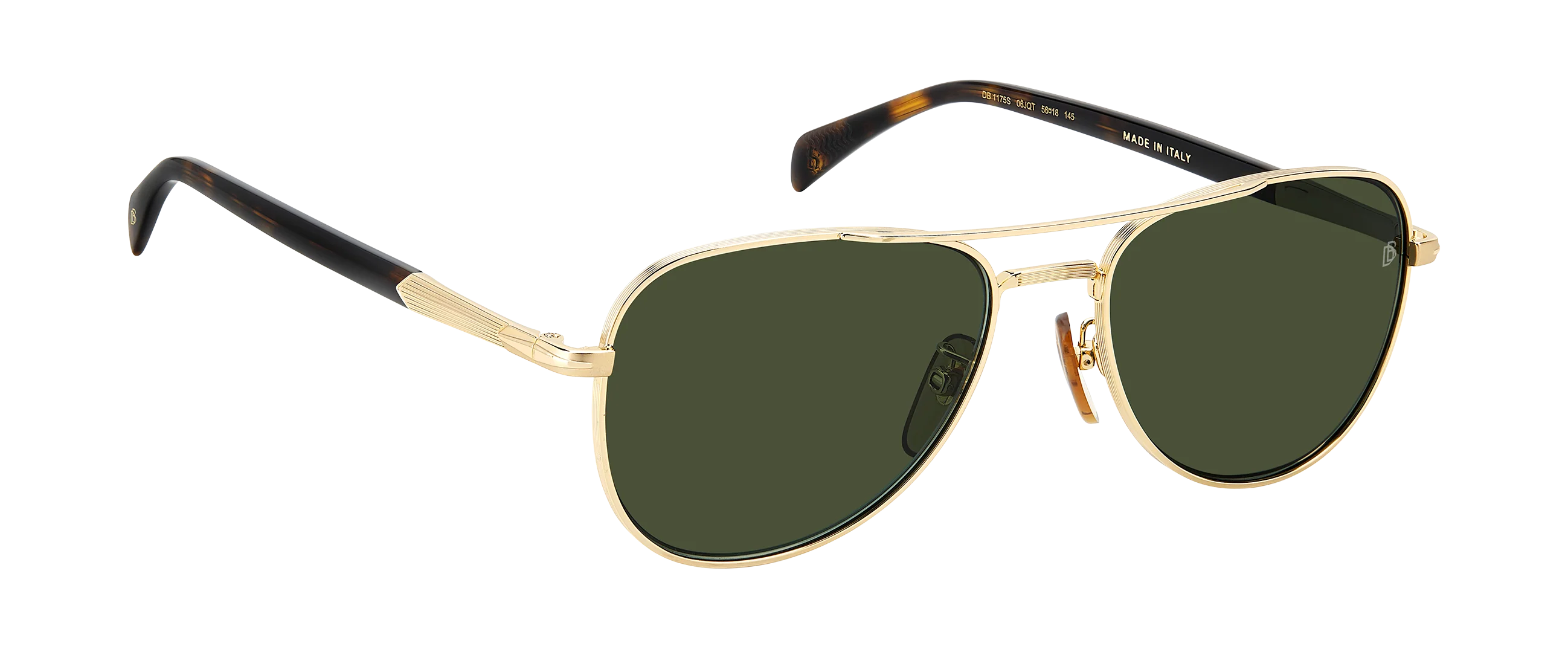 DB 1175/S - Gold Havana - Green - Image 3