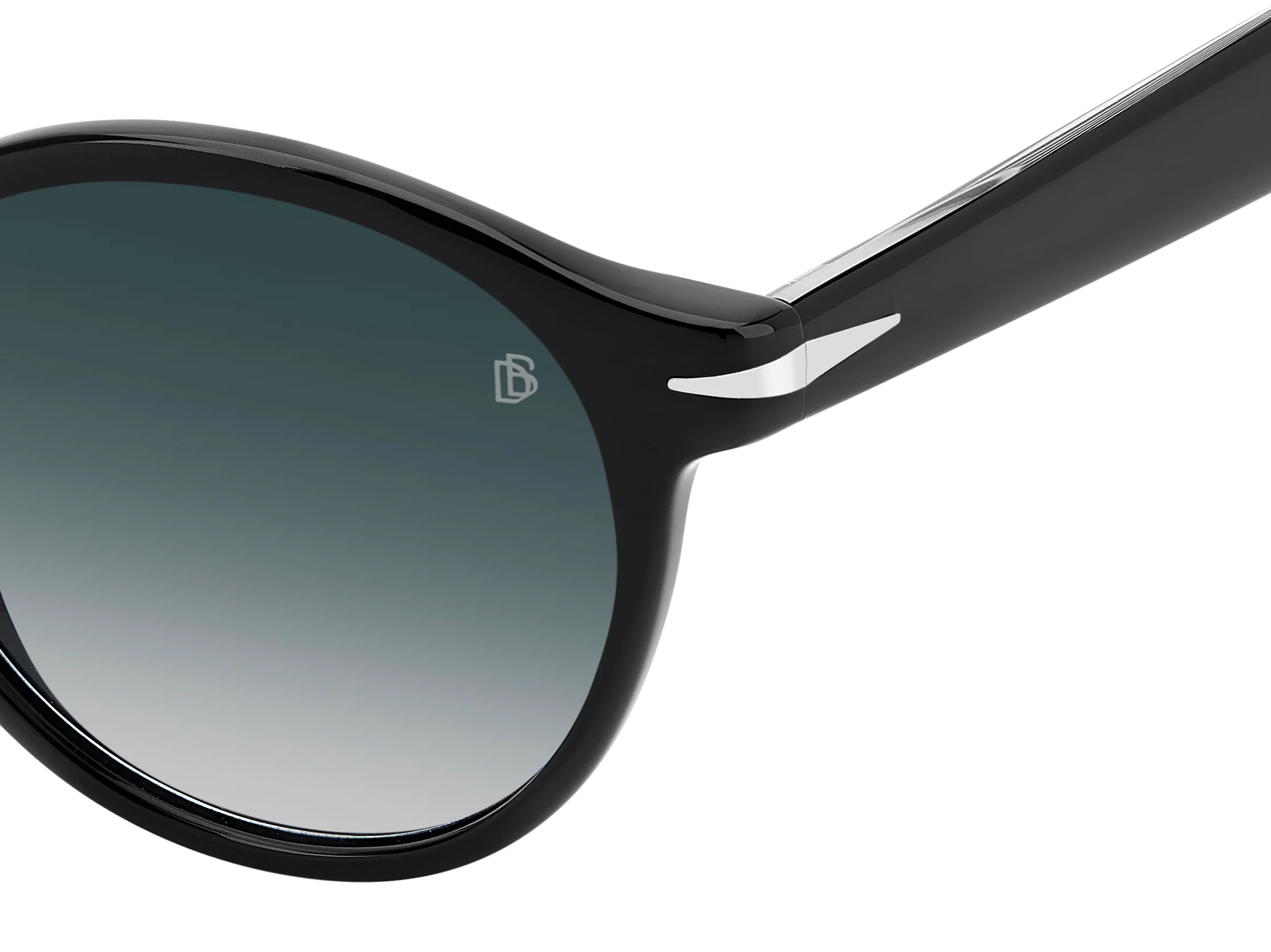DB 1178/S - Black - Dk Blue Shaded - Image 3