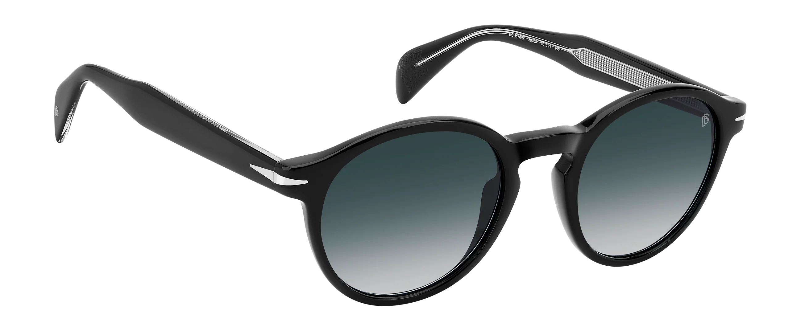 DB 1178/S - Black - Dk Blue Shaded - Image 4