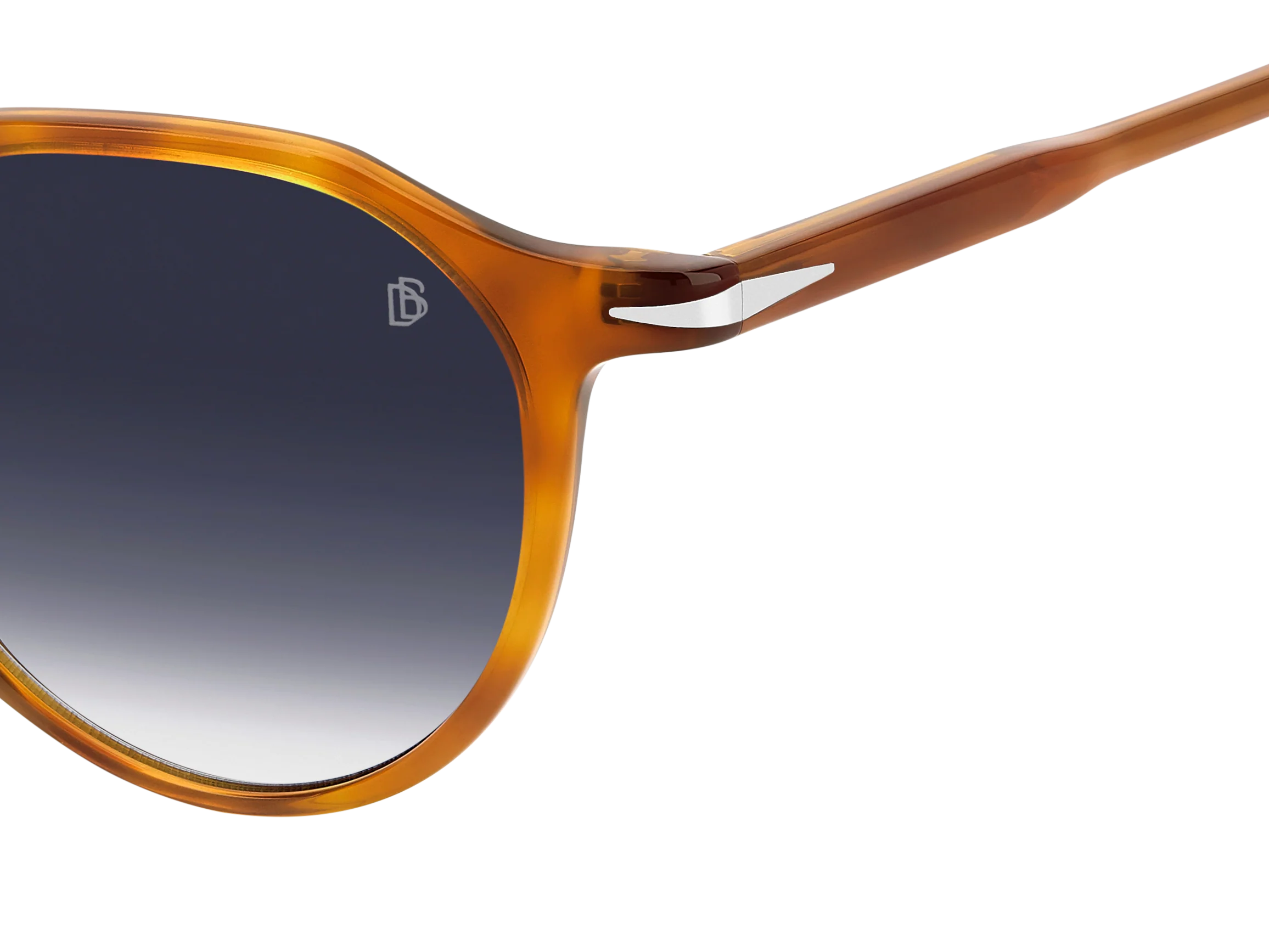 DB 1217/S - Brown Havana - Dk Blue Shaded - Image 3