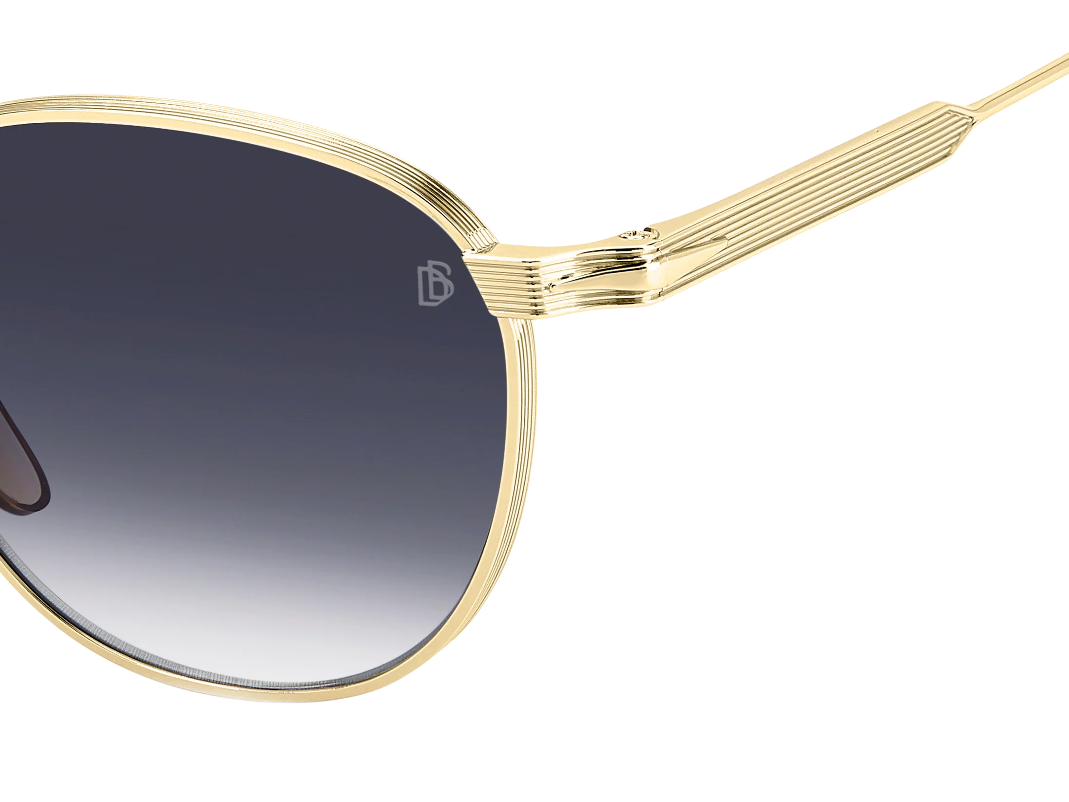 DB 1228/S - Gold Black 2 - Blue Shaded Antireflex - Image 3