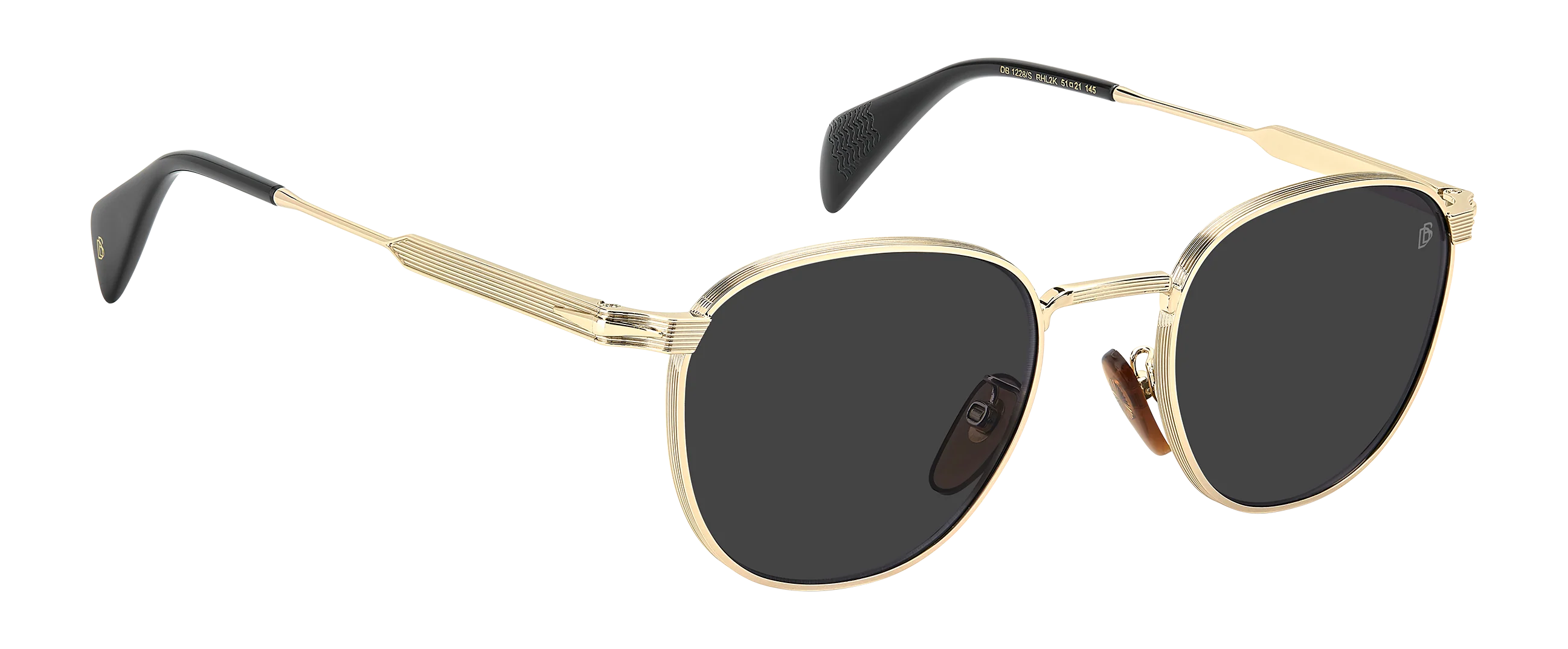 DB 1228/S - Gold Black 2 - Grey Antireflex - Image 4
