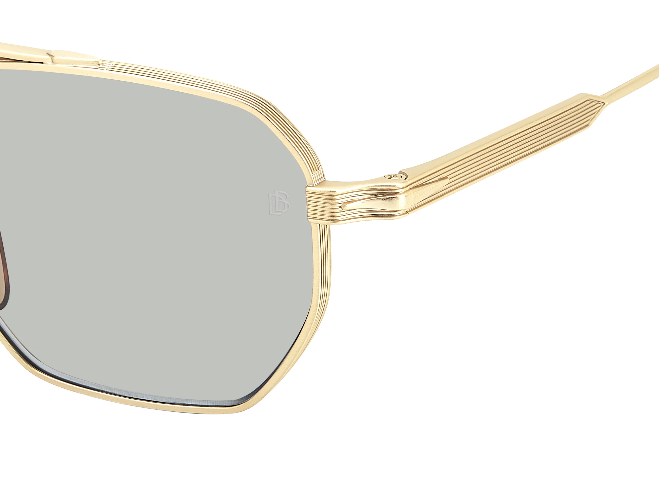DB 1229/S - Gold Brown Horn - Greenphotochromatic Antireflex - Image 3