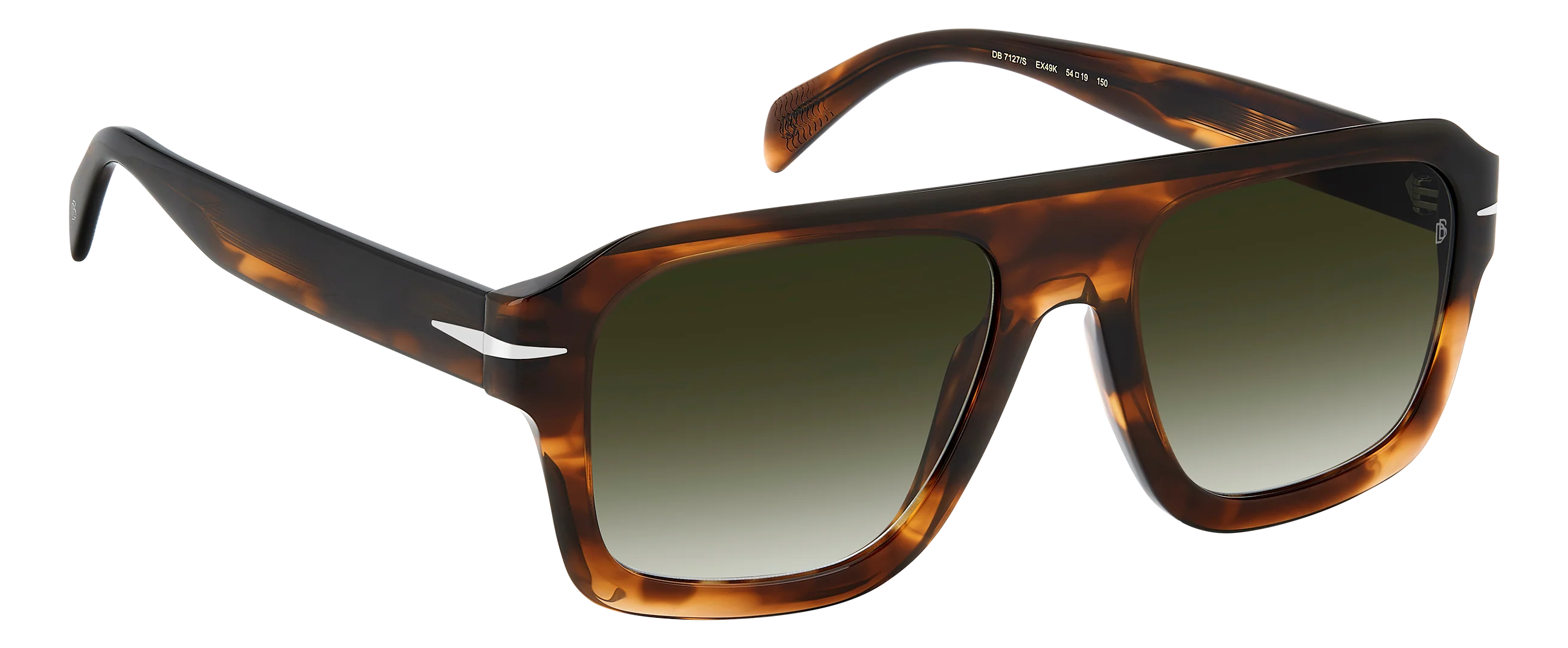 DB 7127/S - Brown Horn - Green Shaded - Image 3