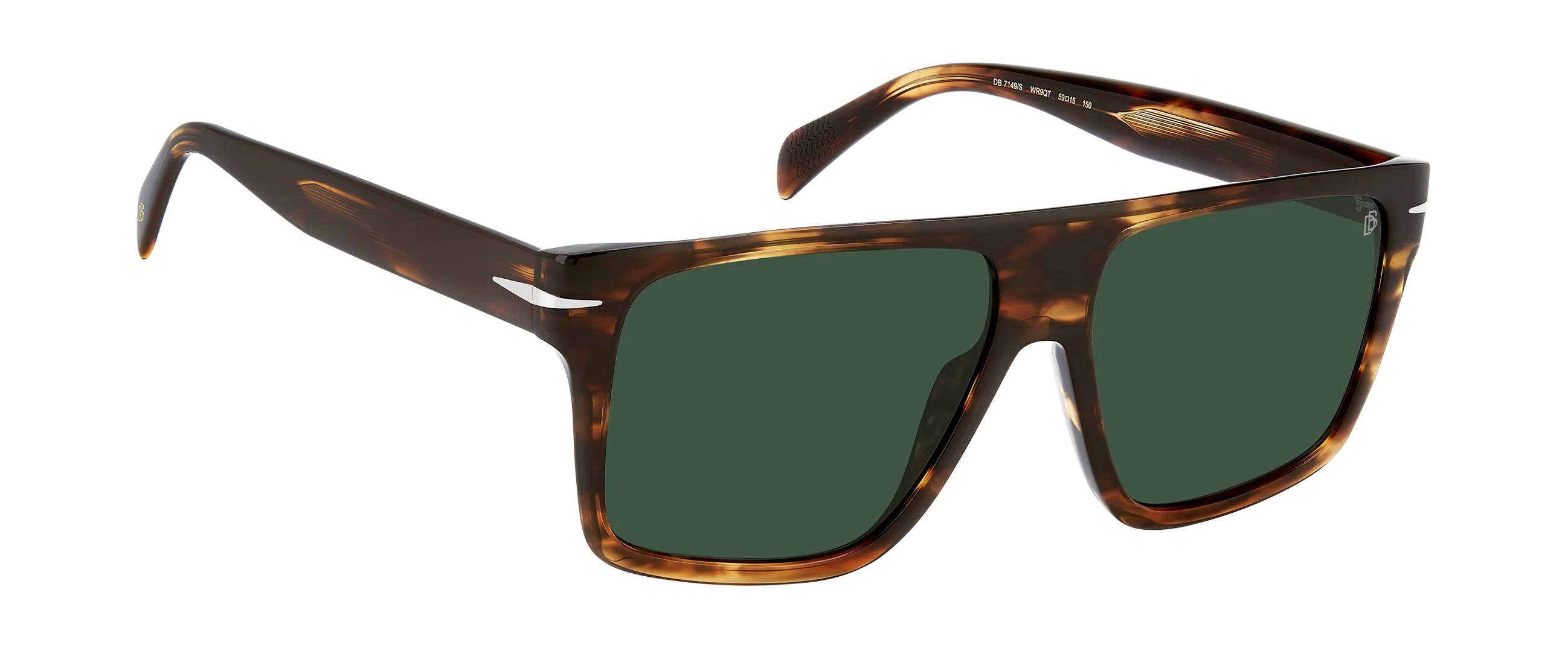 DB 7149/S - Brown Havana - Green - Image 3