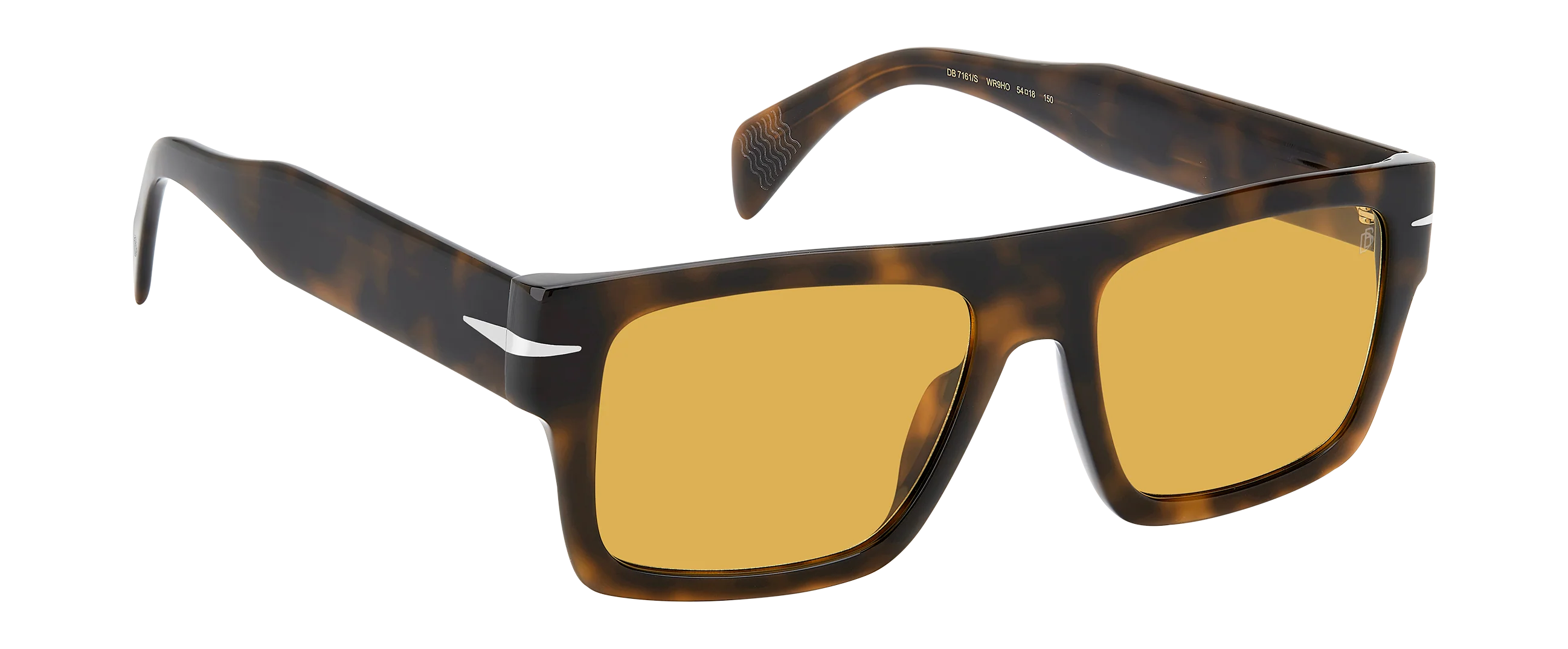 DB 7161/S - Brown Havana - Yellow - Image 3